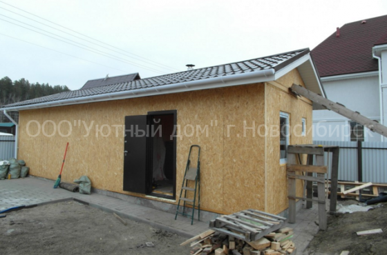 12.9 - Гараж с баней 34.6м.кв.